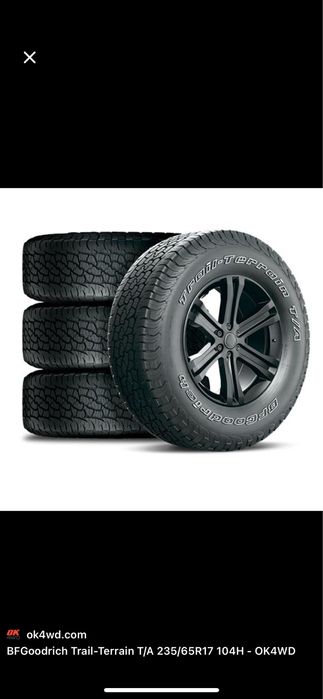 BFGoodrich Trail-Terrain TA  235/65 R17 DOT 2024 нови 4 броя