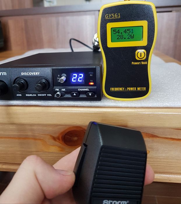 Statie radio CB - Storm DISCOVERY 3 (EXPORT) 4-10-25W * noua/garantie