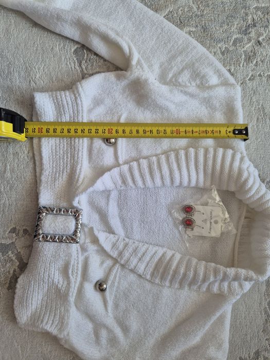 Дамски бяло болеро