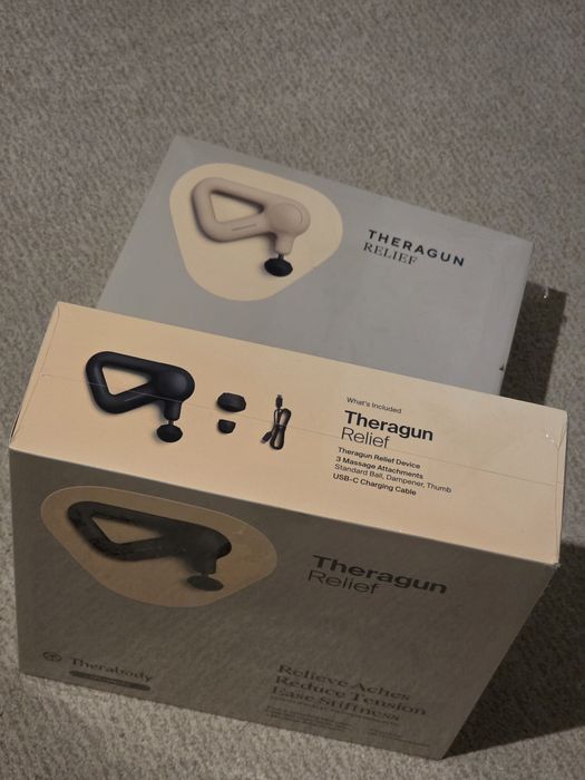 Dispozitiv de masaj Therabody Theragun Relief  Negru,Bej,Albastru