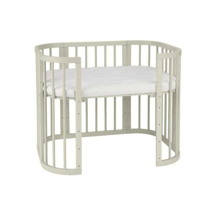 Кошара за Бебе, Детско Легло Смарт 5в1 и Матрак - Цвят Olive