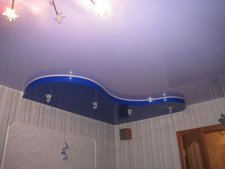 Натяжные потолки.