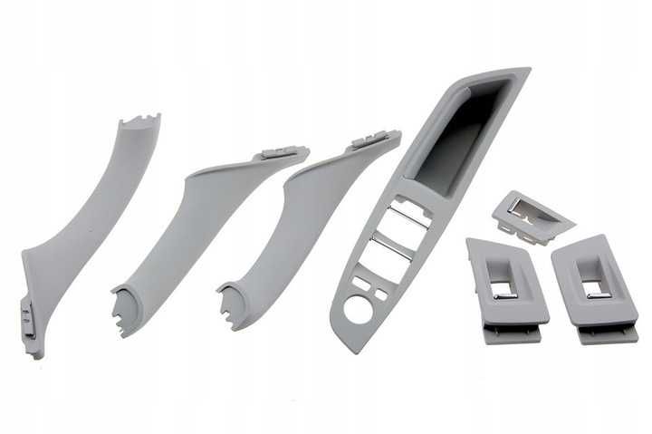 Комплект вътрешни дръжки за BMW 5 F10/F11 2010 - 2017 Сив