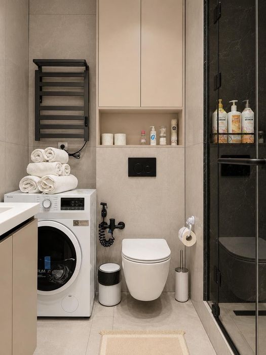 Luxury Beige Studio | Modera Tower View Посуточно