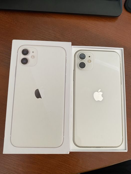 Айфон 11 белого цвета