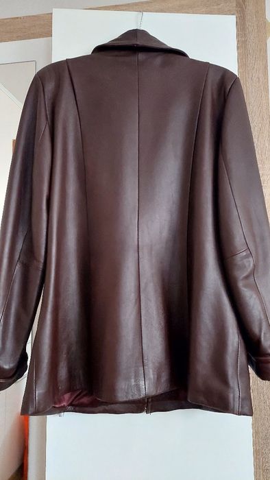 Haină de piele naturala