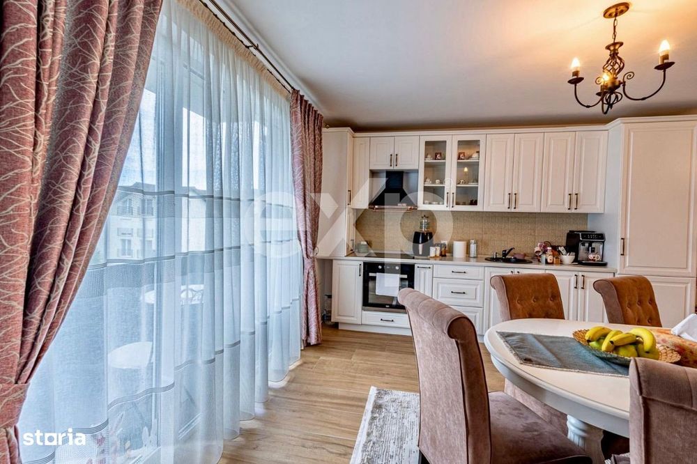 Apartament 2 camere modern Rasnov 58 mp balcon Parcare 440 euro.