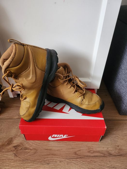 Детски обувки Nike - Manoa LTR, кафяви