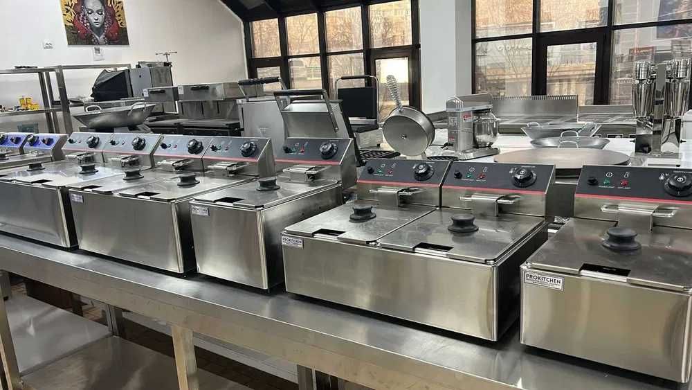 Фритюрница, чикен аппарат, фритюр электрический от 6л до 30л, блинница