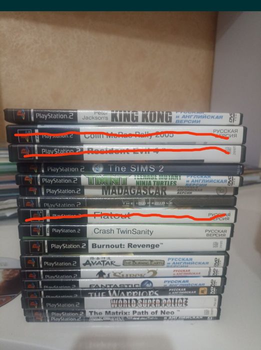 Продаю игры на ps2 и xbox 360