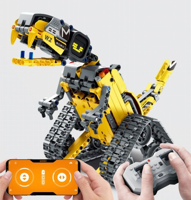 Интерактивный робот конструктор на пульте управления, STEM робот