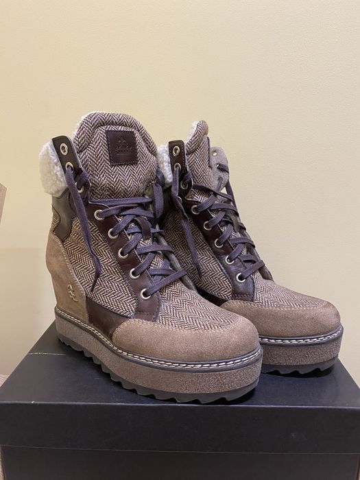 Дамски боти Дарис - естествен велур