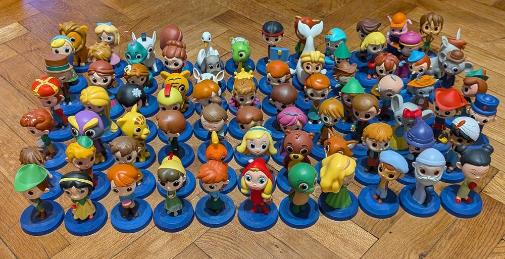 Аудио Приказки 82 фигурки. Колонка + БГ карта + стойка за фигурките