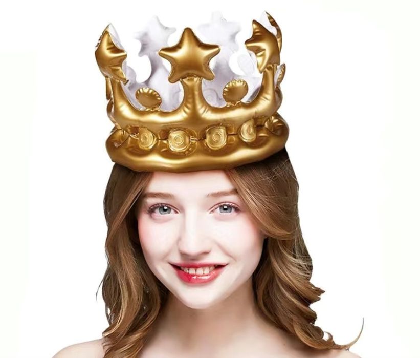 Корона  для именинника надувная