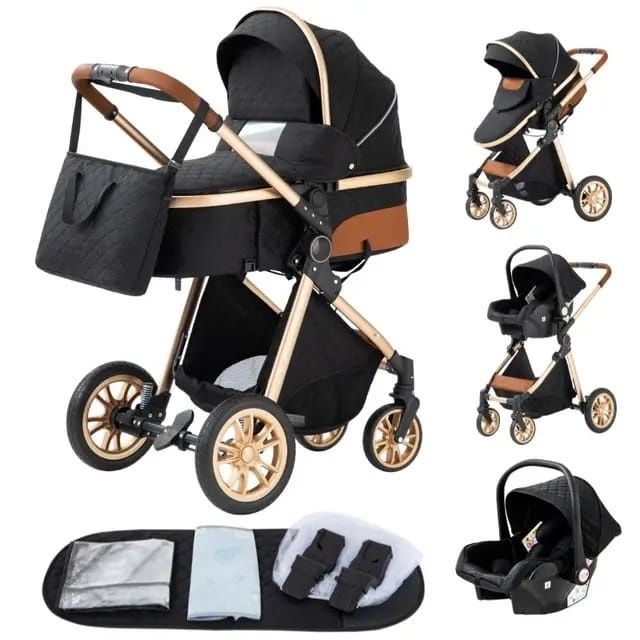 Carucior 3 in 1 NOU bebelus landou copii pliabil smart bebe + CADOU
