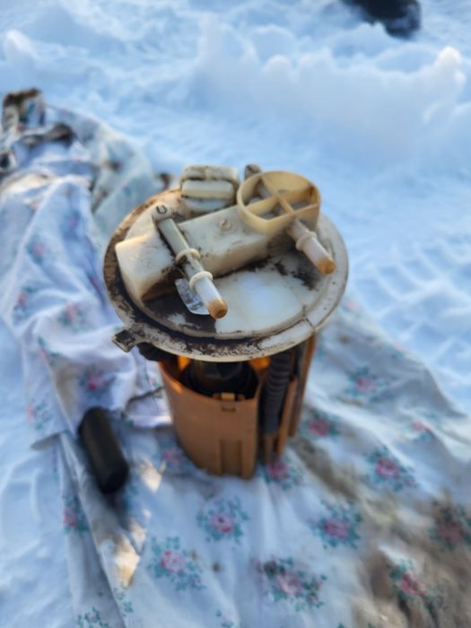 Бензанасос и паплаук в рабочем сос