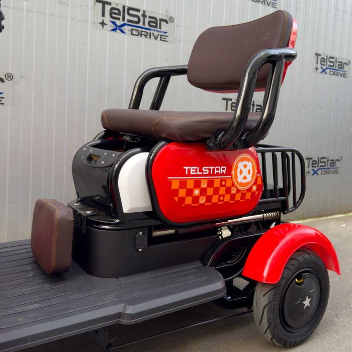 Електрическа четириколка TELSTAR Престиж 1500W 48V 23Ah триместна