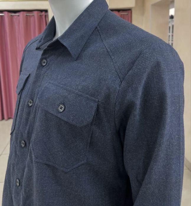 Рубашка - куртка шерстяная