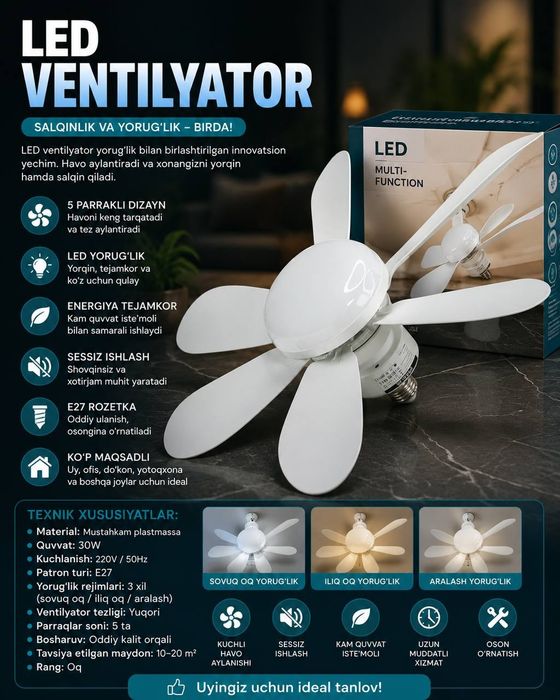 Ventilatirlar arzon narlarda