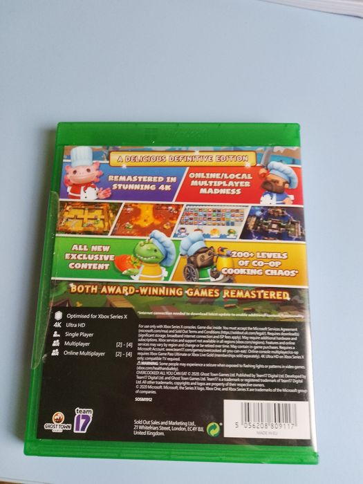 Игра за Xbox Series X: Overcooked all you can eat