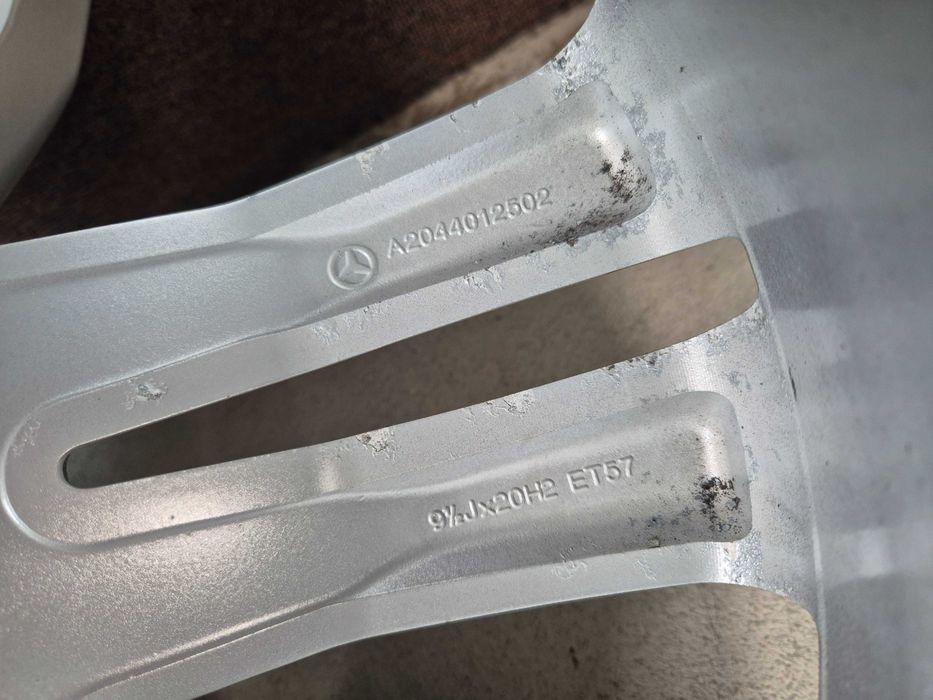 4 Jante Aliaj 5x112 20'' OEM Mercedes GLK W204 - 2 Latimi - C Class E Class S Class - 8.5J ET 45 / 9.5J ET 57 - SUPER PRET !!
