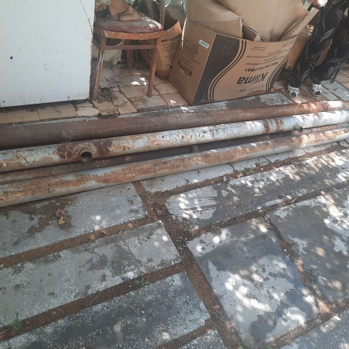 Продам трубу БУ,  диаметром 100, длина 24м.