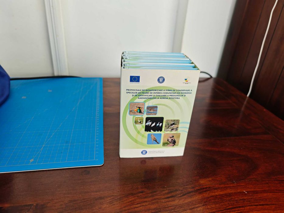 Set carti Protocoale monitorizare păsări de interes comunitar România