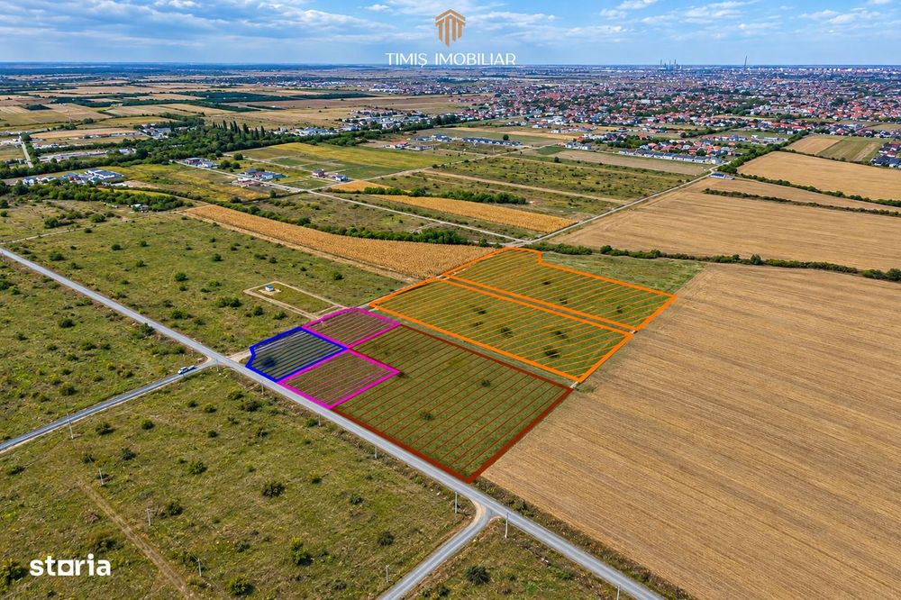 Terenuri 620–767 mp, CF individual – Moșnița Nouă | 0% comision