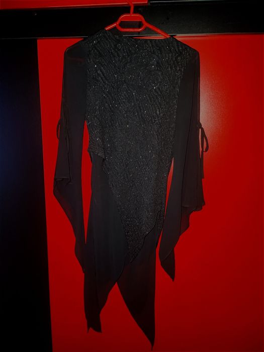 Bluză elegantă din voal