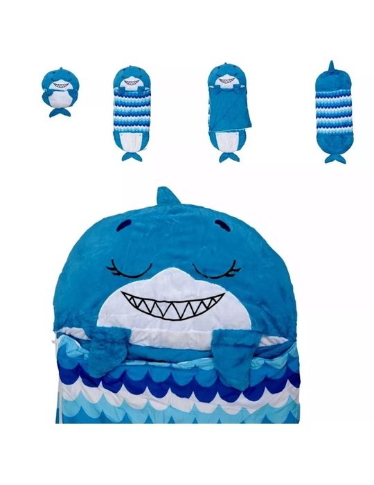 Детски спален чувал с възглавница