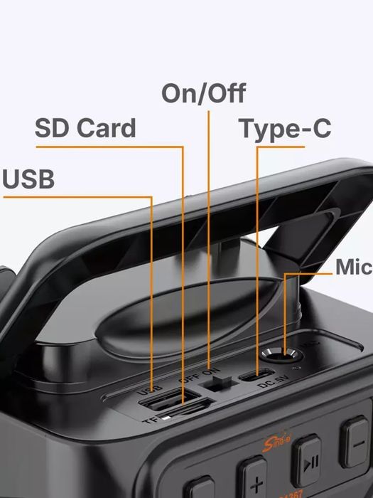 Singe Multi-Media Speaker (Model: S-1060L) + Mikrofon