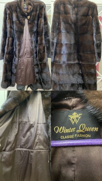 Шуба норковая новая