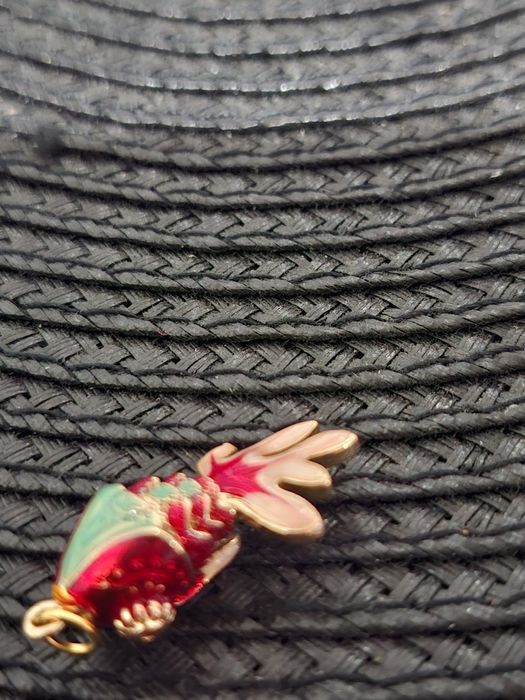 Pandant peste argint aurit 27 cm lungime