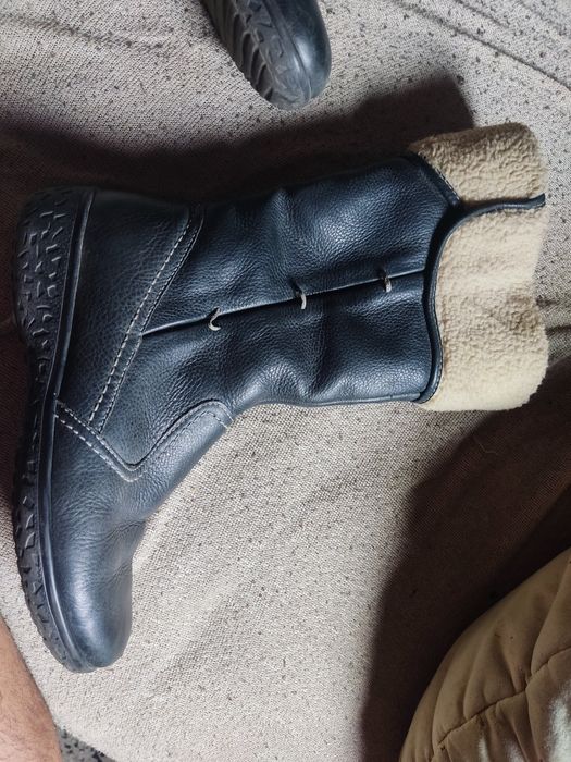 cizme piele dama cu blana naturala masura  37