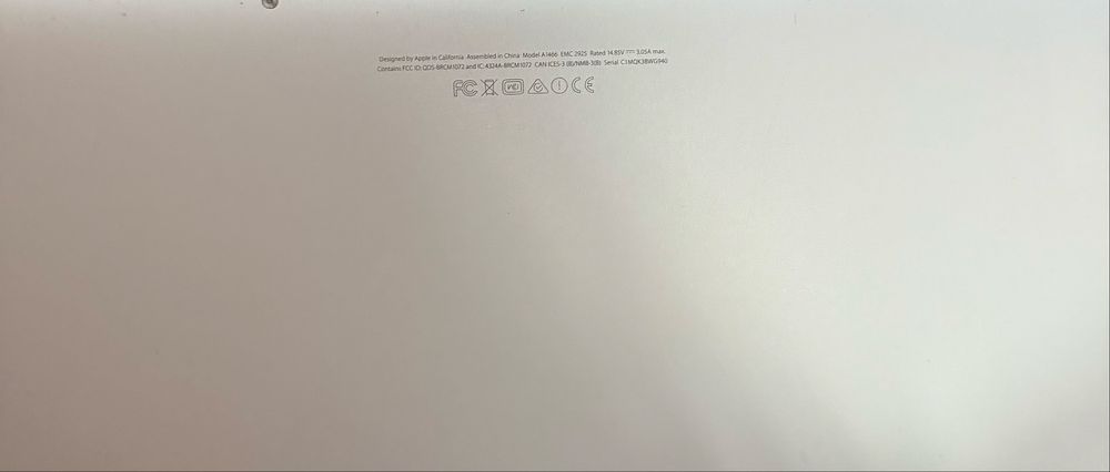 Лаптоп MacBook Air 13”,early 2015