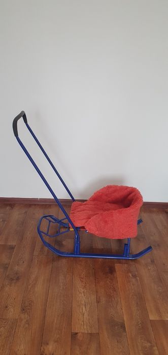 Санки + меховой чехол в подарок