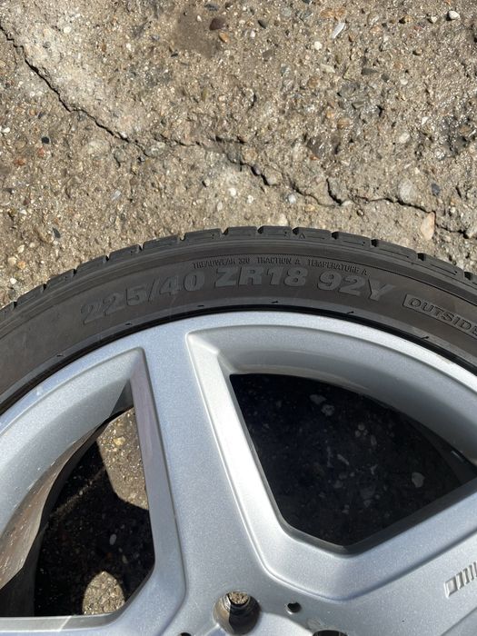 Оригинални AMG джанти 18” за Mercedes-Benz с летни гуми
