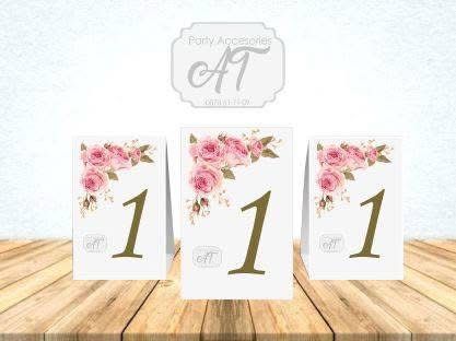 Табелки за маси за събития, сватба, бал, рожден ден