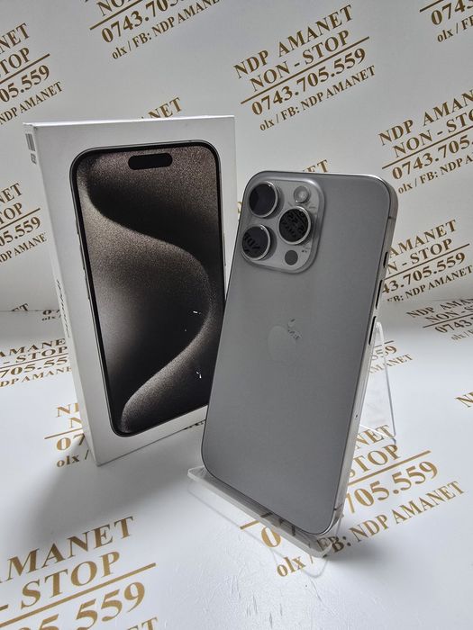NDP Amanet Buzoieni 16 Margeanului Iphone 15 Pro ( 49381)