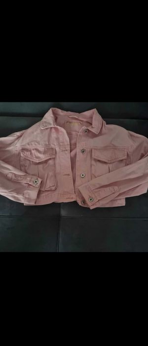 Geaca roz de blugi New Yorker