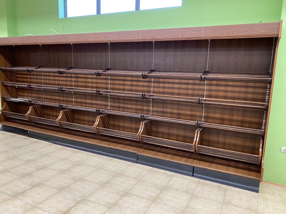 Стенен стелаж, рафт за магазин/склад