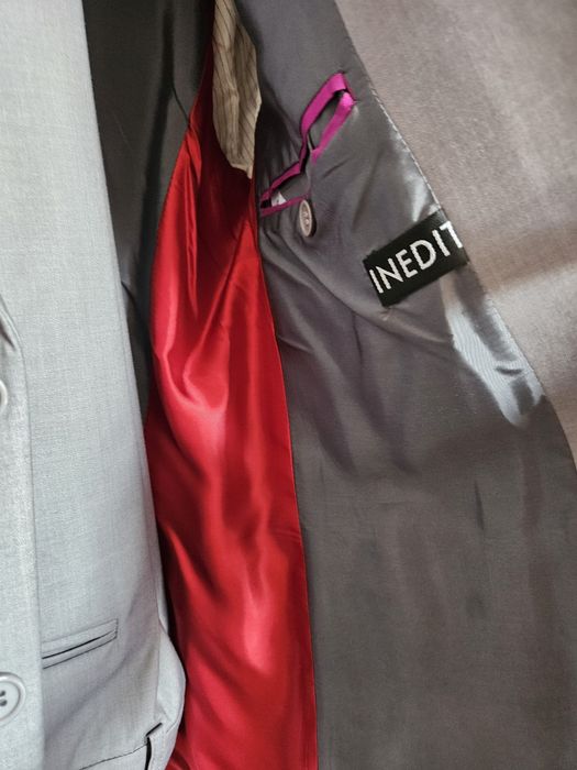 Costum bărbați gri deschis