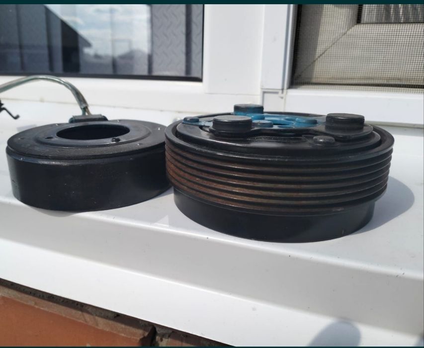 Шкиф и магнит компрессора