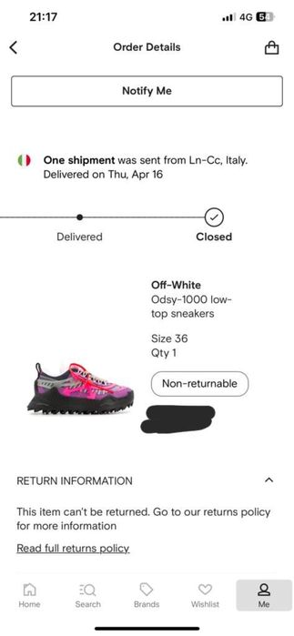 Sneakers Off White Odsy