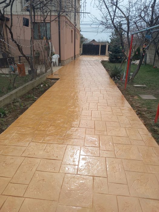 Beton amprentat  Vâlcea