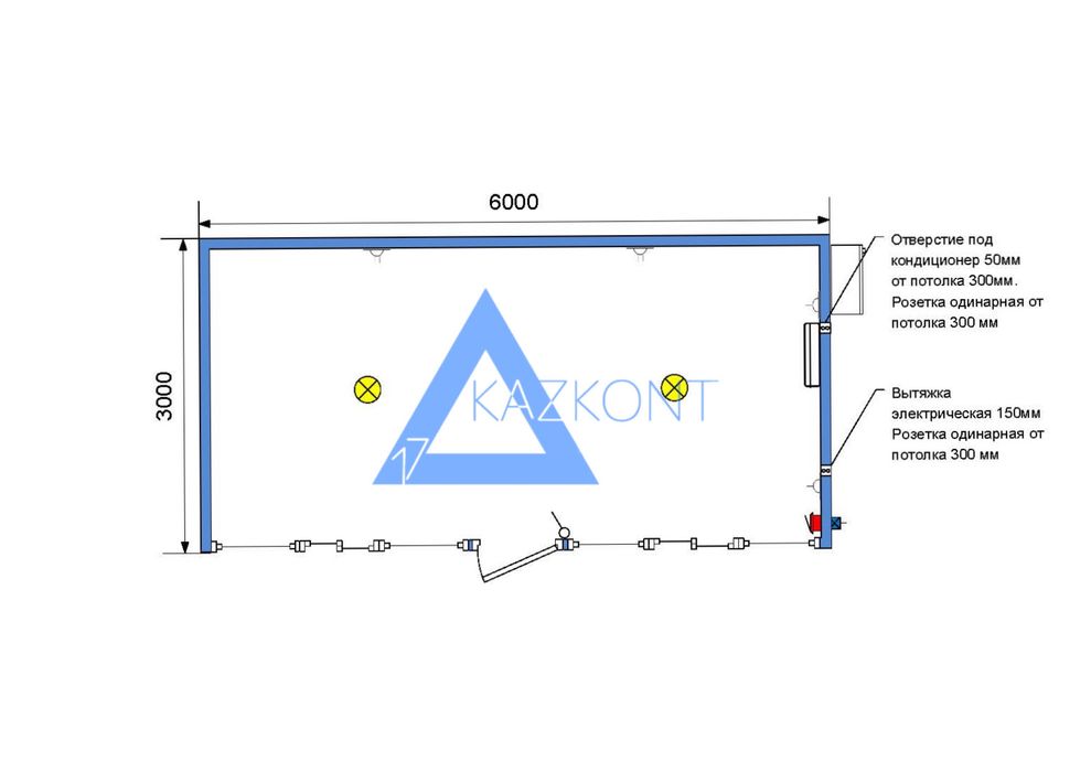 Павильон торговый 6,0х3,0м, Киоск, бутик