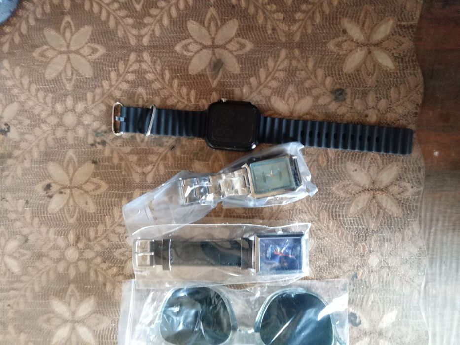 P9 quloqchini, arpot,atir,barsetka,3 ta soat va zamonavi ko'zoynak