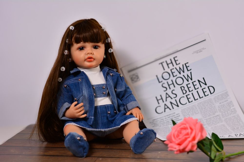 Одежда для куклы реборн(55-60см)