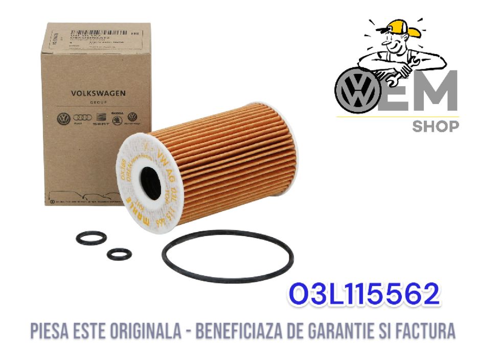 Filtru ulei motor Volkswagen 03L115562