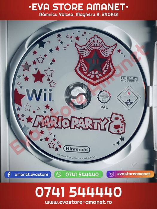 Joc Nintendo Wii Mario Party 8 Single Player / Game Modes